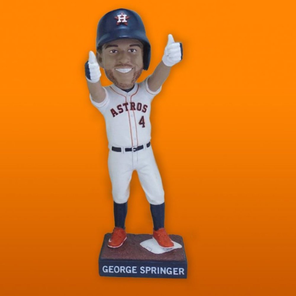 George Springer 2019 Houston Astro Thumbs Up Bobblehead - NIB